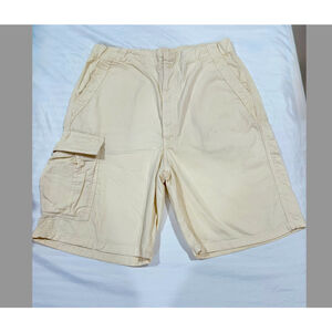 Men's Zara Beige Cargo Shorts Size L